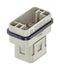 HARTING 09120083001 Heavy Duty Connector, Han Q Series, Insert, 8 Contacts, Plug, Crimp Pin - Contacts Not Supplied