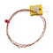 LABFACILITY Z8-K-0.3-7/0.2-MP-A Thermocouple, K, -75 &deg;C, 250 &deg;C, 0.98 ft, 300 mm XF-3064-FAR