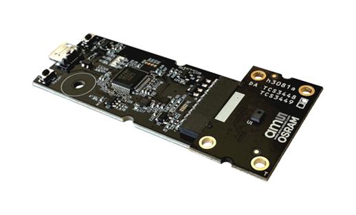 AMS OSRAM GROUP TCS3448_EVM_KT Evaluation Kit, TCS3448, Spectral Sensor, Multi-Purpose, 14-Channel