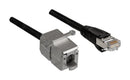 STEWART CONNECTOR BM-1RSPK005F Ethernet Cable, WAP Extn., Cat6a, RJ45 Plug to Cable Splicer