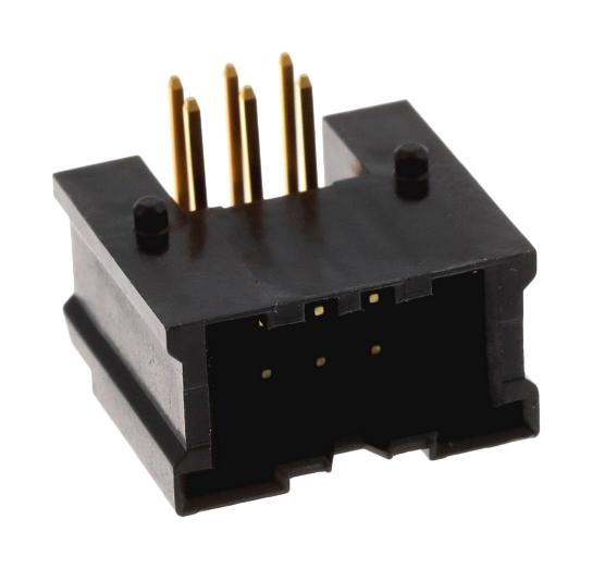 HIROSE / HRS DF51-6DP-2DS(50) Pin Header, Wire-to-Board, 2 mm, 2 Rows, 6 Contacts, Through Hole Right Angle