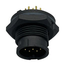 NORCOMP 870-010-113R001 Circular Connector, Circular Connector, Cavalier Series, Panel Mount Plug, 10 Contacts, PCB Pin