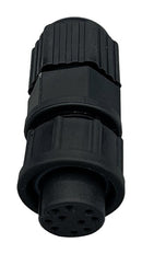 NORCOMP 868-010-203KIT Circular Connector, Circular Cable Kit, Cavalier Series, Cable Mount Receptacle, 10 Contacts