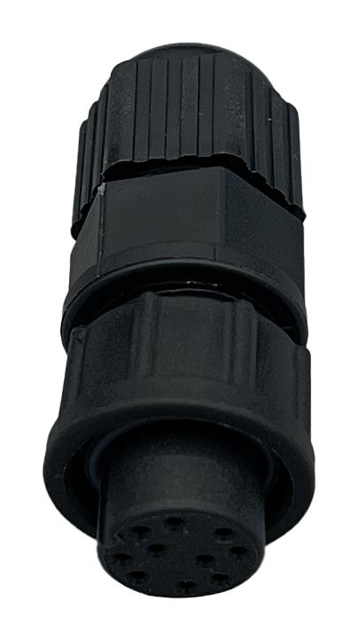 NORCOMP 868-010-203KIT Circular Connector, Circular Cable Kit, Cavalier Series, Cable Mount Receptacle, 10 Contacts