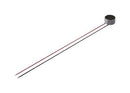 PUI AUDIO AUM-5047L-3-LW100-R Microphone, Unidirectional, 100 Hz to 10 kHz, 1.5 VDC to 10 VDC, 680 ohm, -47 dB, 500 &micro;A