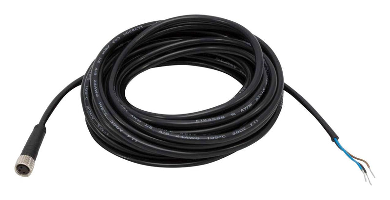 BANNER ENGINEERING BC-M8F3-24-8 SENSOR CORD, 3P M8 RCPT-FREE END, 26.25