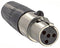 SWITCHCRAFT/CONXALL TA4FLX TA4FLX Connector DIN Jack 4 Position