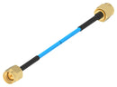 TE CONNECTIVITY 2479976-3 RF / Coaxial Cable Assembly, SMA Plug to SMA Plug, RG405SS, 50 ohm, 36 ", 914.4 mm, Blue