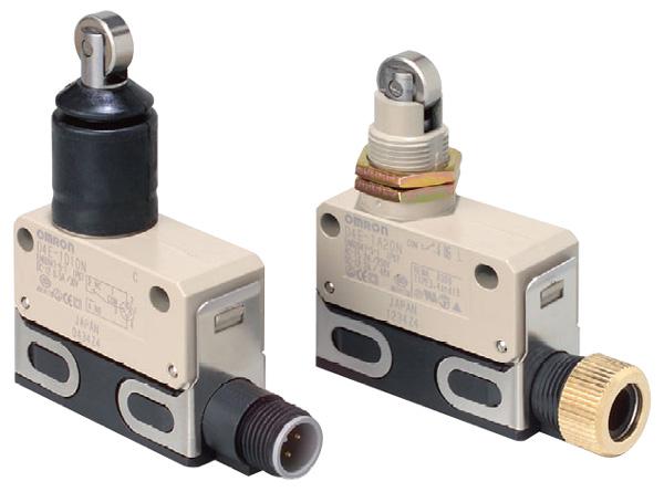 OMRON INDUSTRIAL AUTOMATION D4E-1D10N LIMIT SWITCH, ROLLER LEVER, SPDT