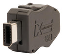 HIROSE / HRS IX31G-B-10S-CV(7.0) Modular Connector, Modular Plug, 1 x 1 (Port), 10P10C, Cat5e, Cat6a, Cable Mount