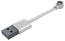 EDAC 687C0222A000K00 Magnetic Connector Cable Assembly, Magnetic 4 Position Right Angle Plug, USB Type A Plug, 2 A