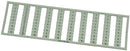 WAGO 793-602 TERMINAL BLOCK MARKER, 1 TO 10