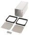 HAMMOND 1455CS1201 Metal Enclosure, w/Metal End Panel, Small, Aluminium, 54 mm, 54 mm, 120 mm