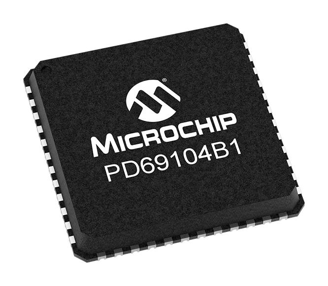 Microchip PD69104B1ILQ-TR PD69104B1ILQ-TR POE Manager 4-PORT -10 TO 85DEG C