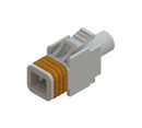 Multicomp PRO MP-572-001-000-200 MP-572-001-000-200 Connector Housing White MP-572 IP67 Receptacle 1 Ways New