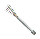 L-COM TDC029-5 Ethernet Cable, RJ12 Plug to Free End, Grey, 1.52 m, 5 ft