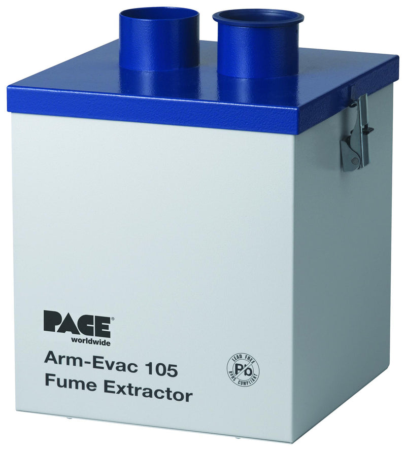 PACE ARM EVAC 105 Fume Extractor, 230 VAC, 233 m&sup3;/h, EU/UK Plug