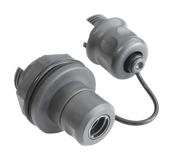 BULGIN LIMITED PXEB5410MM Fiber Optic Connector, 4CH, OM1/OM3, Receptacle, Multimode, 50&micro;m / 125&micro;m, 62.5&micro;m / 125&micro;m