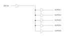 RENESAS 2305NZ-1HDCGI8 Clock Buffer, 133.33MHz, 3 V to 3.6 V, 5 Outputs, SOIC-8, -40&deg;C to 85&deg;C