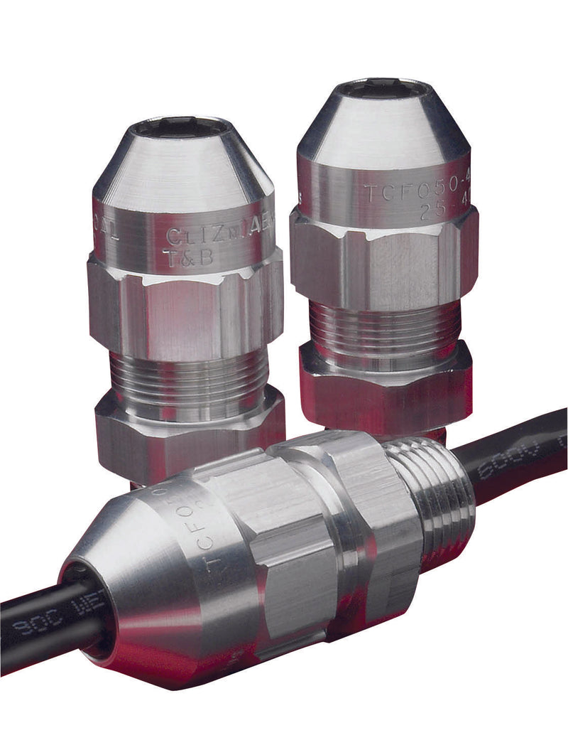 ABB - THOMAS & BETTS TCF075-78AL TRAY AND CORD FITTING. ALUMINUM