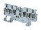ALTECH CX2.5/4 TERMINAL BLOCK, DIN RAIL, 4POS, 1KV, 24A
