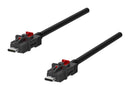 AMPHENOL COMMUNICATIONS SOLUTIONS USBCC211AA016AS USB Cable, USB Type C Plug to USB Type C Plug, 1 m, 3.3 ft, USB 3.2
