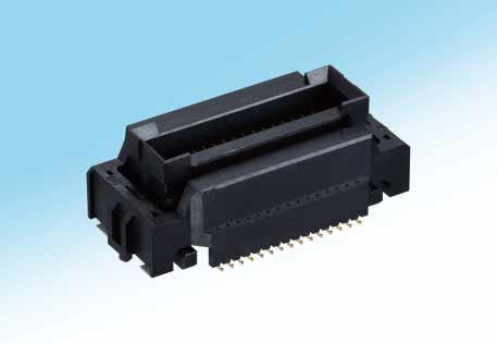 HIROSE / HRS FX26-50P-1SV Mezzanine Connector, Header, 1 mm, 2 Rows, 50 Contacts, Surface Mount Straight, Copper Alloy