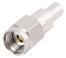 AMPHENOL SV MICROWAVE 1112-6213 RF ADAPTOR, SMP PLUG-2.4MM PLUG, 50 OHM