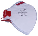 UCI RE/UC/UC-P3V Cupped Mask, Deluxe, Valved, Disposable, P3 Protection