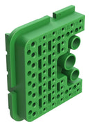 AMPHENOL SINE/TUCHEL AWB-51SCR WEDGELOCK, RIGHT, 51 POS, GREEN