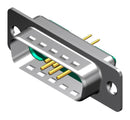 MOLEX 173107-1295 Combination Layout D Sub Connector, 173107, DA-7W2, Receptacle, 7 Contacts, 5 Signal, 2 Power