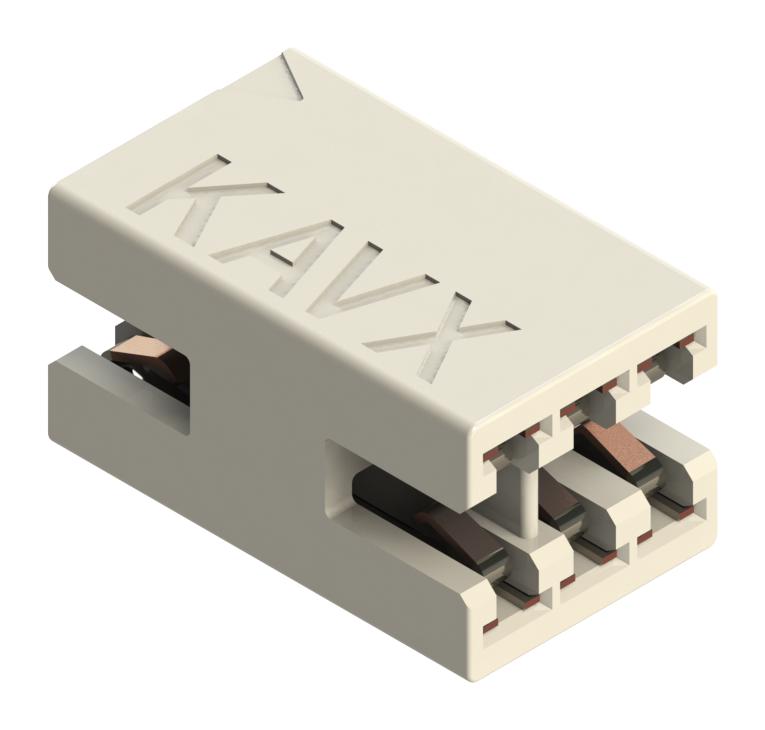 KYOCERA AVX 009159006761916 Card Edge Connector, Dual Side, 1.5 mm, 6 Contacts, Surface Mount, Straight