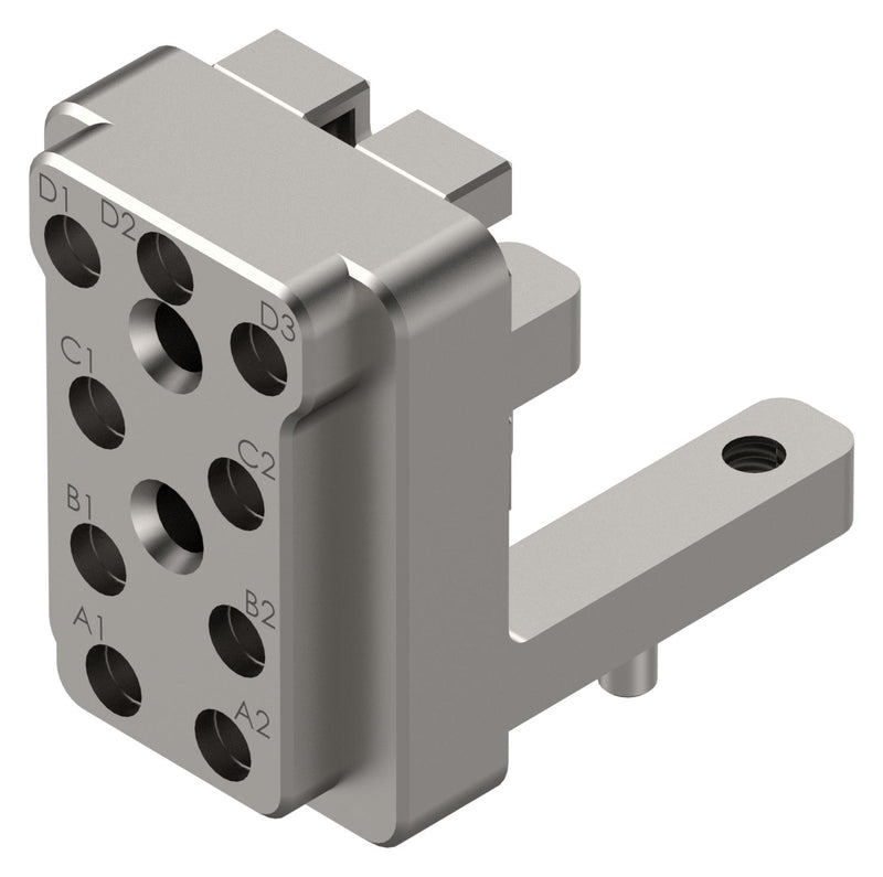 AMPHENOL SV MICROWAVE 9351-80005 PLUG IN MODULE, 9 PORT FIBER