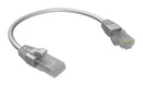 AMPHENOL COMMUNICATIONS SOLUTIONS RJE1Y23915C42401 Ethernet Cable, 8P8C, Overmolded, Cat6, RJ45 Plug to RJ45 Plug, UTP (Unshielded Twisted Pair), Grey