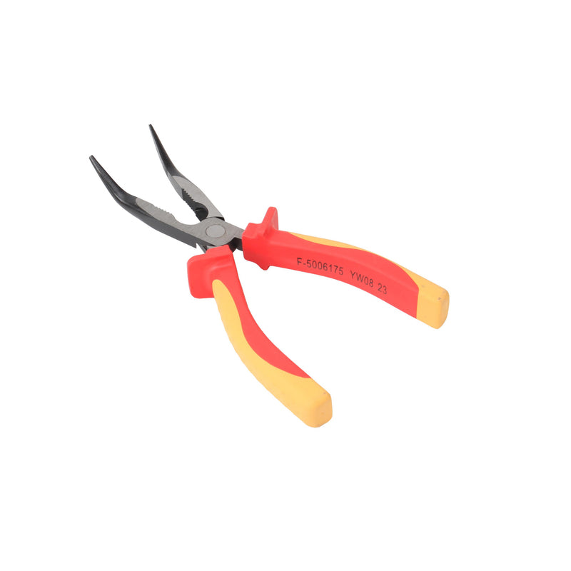 MULTICOMP PRO MP-VDE-BN8 Pliers, Bent Nose, 203.2 mm Length, CRV, Thermoplastic Rubber Handle, 1000V, VDE