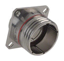 AMPHENOL SOCAPEX RJFTV22N00 Modular Connector, Square Flange, RJ45 Jack, 1 x 1 (Port), 8P8C, Cat5e, IP67, Panel Mount