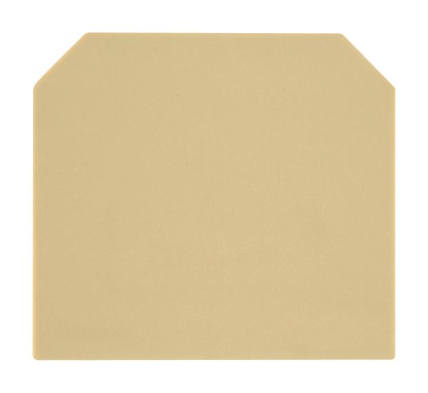 WEIDMULLER 9502630000 END PLATE, TERMINAL BLOCK, WHITE