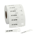 HELLERMANNTYTON 556-80584 Wire Marker, PK 500, Thermal Transfer, Blank (No Legend), White, 74mm x 12mm, 8 mm 4031026698663, TAGPU12X74-LOOP (White)