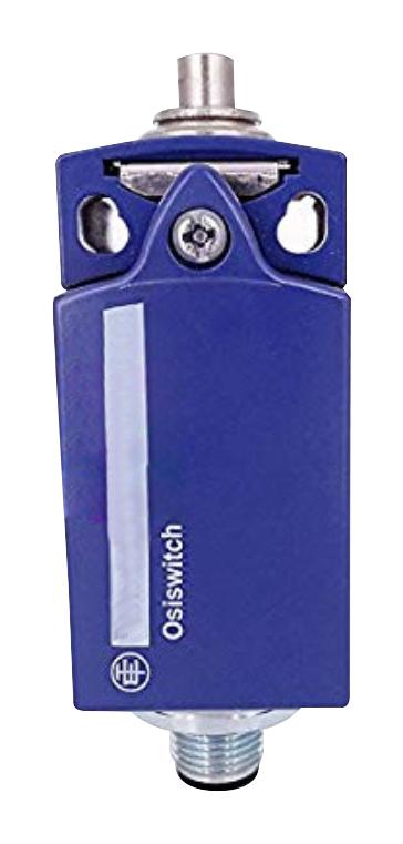 TELEMECANIQUE SENSORS XCKD2110M12 Limit Switch, Top Plunger, SPST-NO, SPST-NC, 3 A, 50 V, 15 N, OsiSense XC