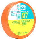 ADVANCE TAPES AT7 ORANGE 33M X 19MM Electrical Insulation Tape, PVC (Polyvinyl Chloride), Orange, 19 mm x 33 m