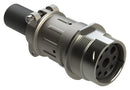 AMPHENOL SINE/TUCHEL AHDM04-24-09SN-059 CIRCULAR CONNECTOR, RCPT, 24-09, CRIMP