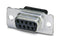 PHOENIX CONTACT 1688861 D Sub Connector Housing, 9 Ways, D Sub, DE, Receptacle, Steel Body 1688861, VS-09-BU-DSUB-CD-B