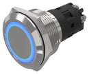 EAO 82-6152.1124 82-6152.1124 Vandal Resistant Switch 82 Series 22 mm Spdt Momentary Round Flat Flush Natural