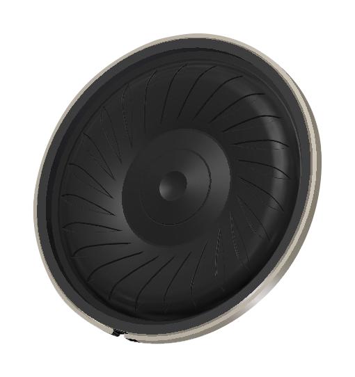 PUI AUDIO AS03608MR-5-R Speaker, 500 Hz to 4.5 kHz, 8 ohm, 1 W, 91 dBA, Round, Bare Mount
