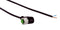 SICK DOL-1202-W05MC Sensor Cable, 90&deg; M12 Receptacle, Free End, 5 Positions, 5 m, 16.4 ft