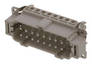 MOLEX 93601-0273 Heavy Duty Connector, Grey, GWconnect 93601 Series, Insert, 16 Contacts, 16B, Plug, Screw Pin