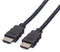 ROLINE 11.04.5548 Audio / Video Cable Assembly, HDMI A Plug, HDMI A Plug, 49 ft, 15 m, Black