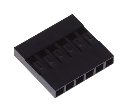 AMPHENOL COMMUNICATIONS SOLUTIONS 65039-031ELF CONNECTOR HOUSING, RCPT, 6POS, 2.54MM