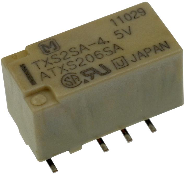 Panasonic TXS2SA-4.5V-Z TXS2SA-4.5V-Z Relay Signal Dpdt 30VDC 1A