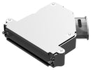 POSITRONIC D37000AKNE0/AA D SUB BACKSHELL, 45DEG, SIZE DC, ALUM